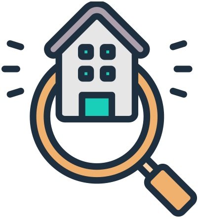 House search icon for property listings